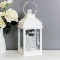 Personalised Soft Watercolour White Lantern Extra Image 1 Preview